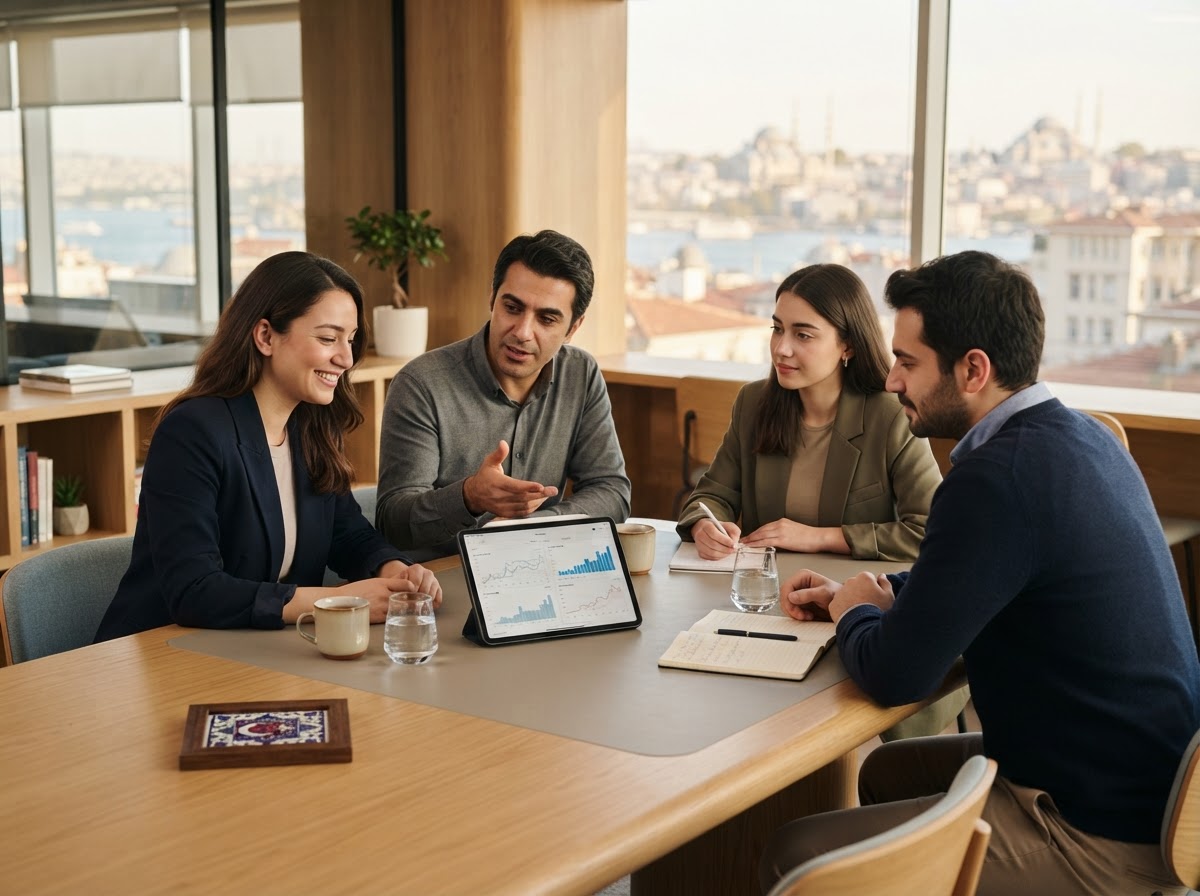 Investment Courses ekibinin veri analizi süreçlerini gösteren çalışma ortamı görseli